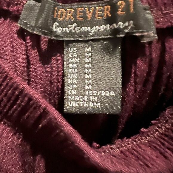 Open neck/Elastic Neckline Hang Blouse - Picture 3 of 5